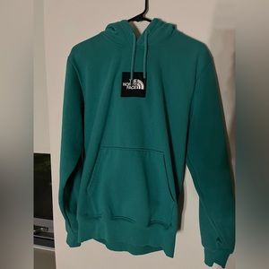 Urban Outfitters The North Face Box Logo Heavyweight Hoodie Sweatshirt